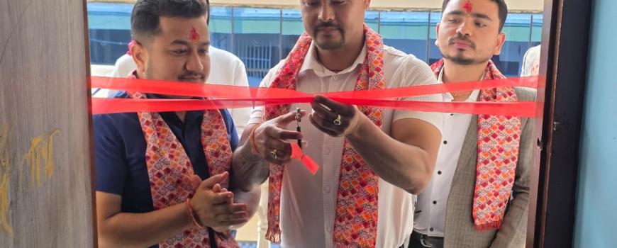 डेस्टिनी करियर एजुकेशन कन्सल्टेन्सीकाे पहिलाे शाखा बिर्तामाेडमा 