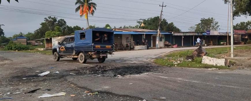 सुनसरीको कप्तानगन्जमा झडप: ५ क्षेत्रमा कर्फ्यु 