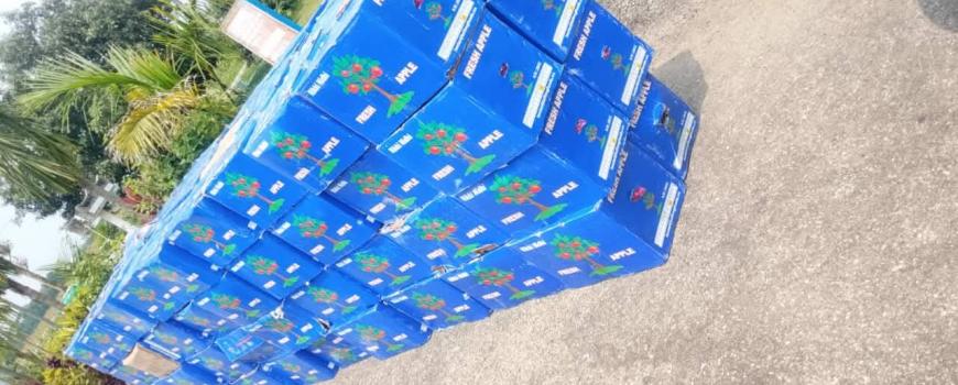  झापामा २ हजार ८० केजी स्याउ बरामद