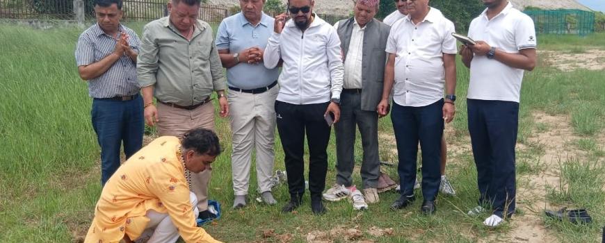 अर्जुनधारामा सुविधासम्पन्न रंगशाला निर्माण हुने 